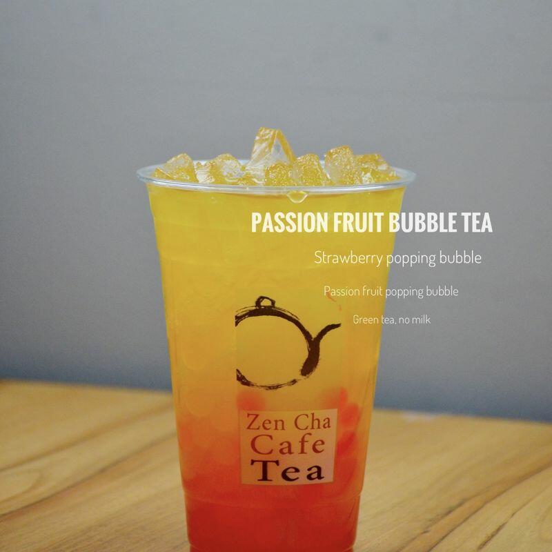 Passion Fruit Bubble Tea